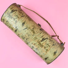 Load image into Gallery viewer, Antique Victorian Birch Log Vasculum W/ Beetles &amp; Flies
