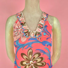 Load image into Gallery viewer, Emilio Pucci for Formfit Rogers Semi Sheer Printed Mini Dress
